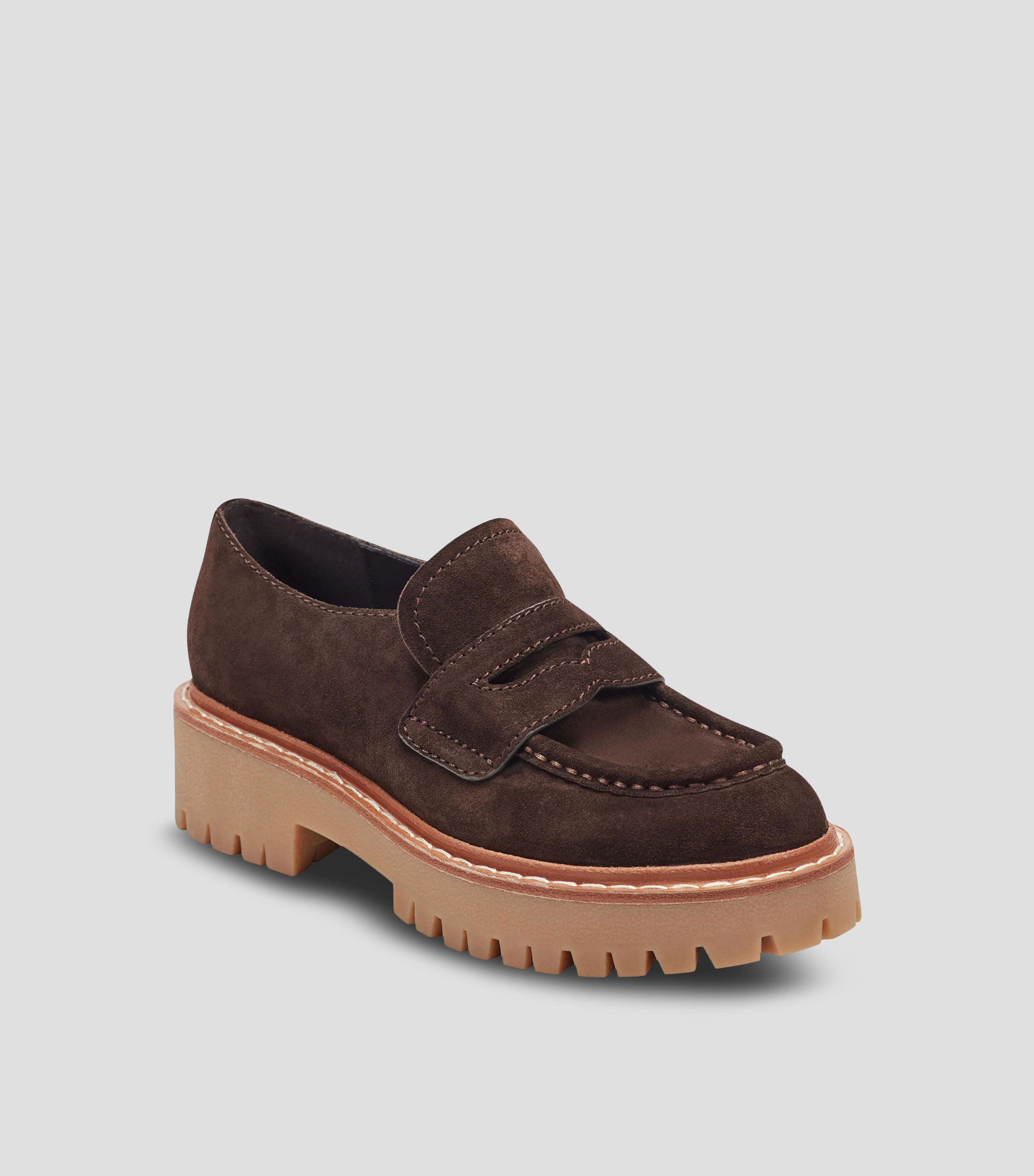 Mocasines en gamuza Mujer